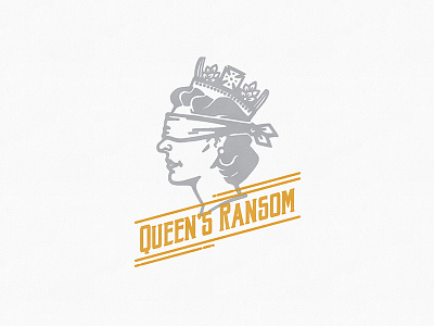 Queen's Ransom cheeky dubonnet gin logo queen united kingdom