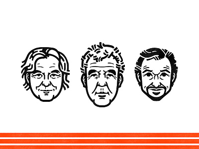 The Grand Tour cars grand tour illustration james may jeremy clarkson portrait richard hammond television top gear