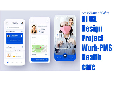 UI UX DESIGN PROJECT WORK HEALTH CARE INDIA design graphic design illustration