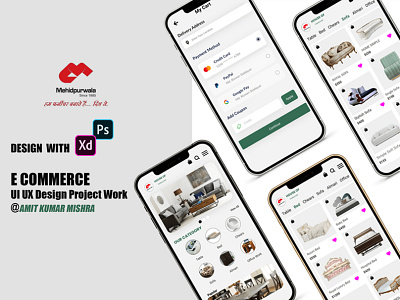 UI UX DESIGN WORK E COMMERCE