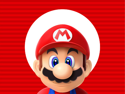 Super Mario bros game illustration mario nintendo switch