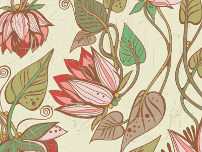 Lotos_Seamless_pattern