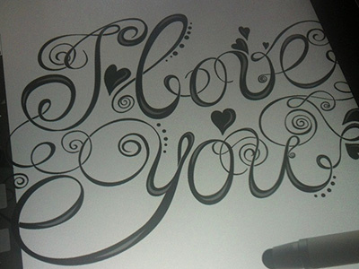 I love you_work in progress