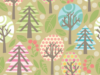 Seamless Pattern Trees