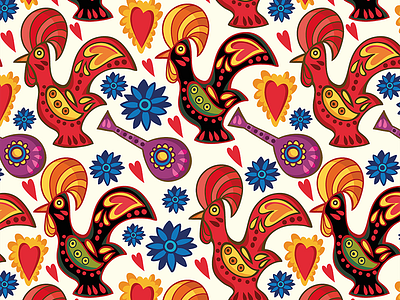 Portuguese pattern cock lisbon love marushabelle pattern portuguese