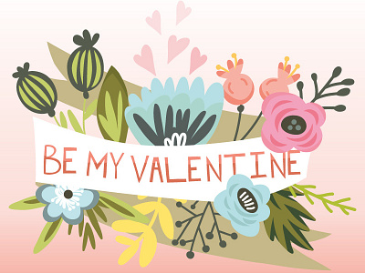 Be My Valentine fun love marushabelle pattern sweets yum