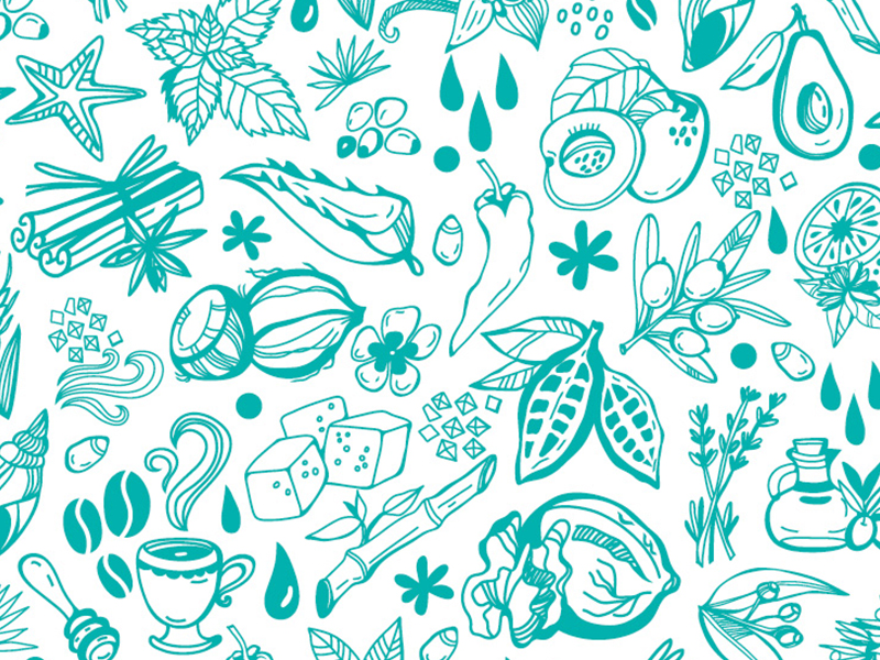 Pattern Mint by Marusha Belle on Dribbble