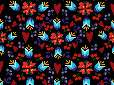 Lovely floral pattern