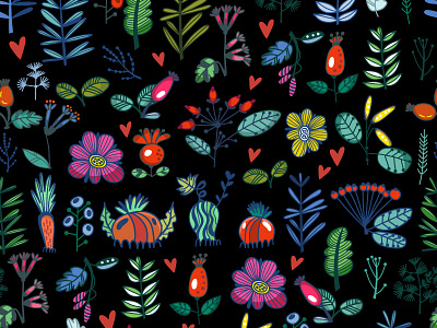 Botanical Bright Pattern