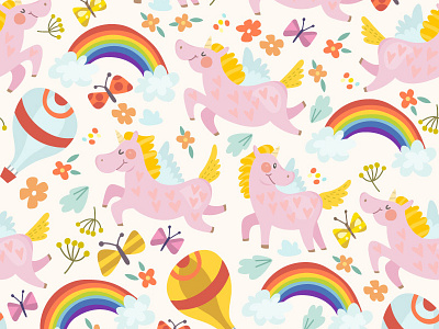 Unicorns Pattern