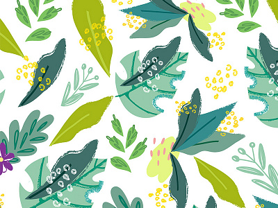 Spring tropical pattern