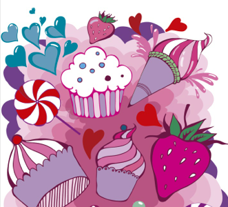 sweet candy icons illustration marusha belle sweet