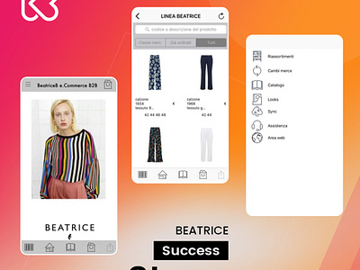 Linea Beatrice: eCommerce app ecommerce apps graphic design logo ui