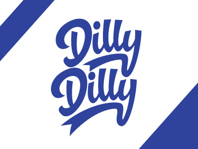 Dilly Dilly beer brew design graphic lettering letters type typography