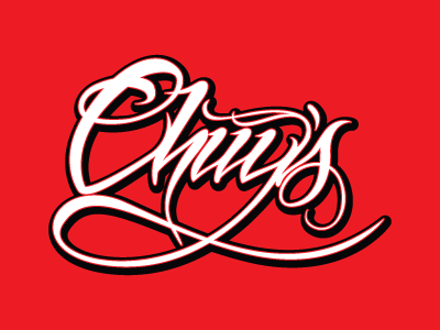 Chuys apparel design food graphic lettering letters type typography