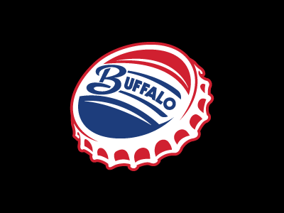 Buffalo Cap apparel bottle cap buffalo buffalove design graphic hockey queen city tee