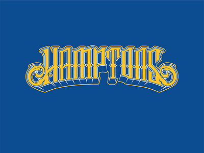 Hamptons apparel art branding cartoon design graphic identity illustration lettering logo playhouse shirt tee type typography vector