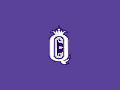 Queen City Royals 3 baseball branding city identity lion logo minor league purple queen royals sports team