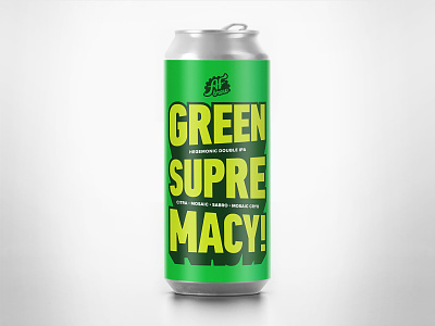 AF Brew Green Supremacy! afbrew beer brew can craft