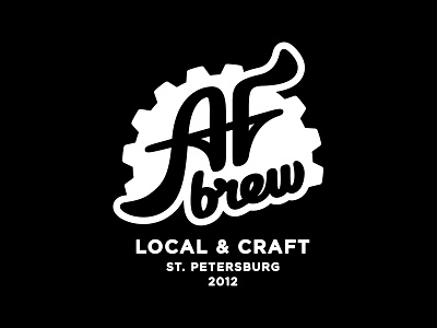 AF Brew beer brewery craft logo