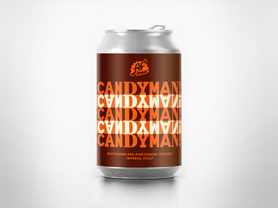 AF Brew Candyman! Candyman! Candyman! Candyman! Candyman! afbrew beer can candyman craft imperial stout