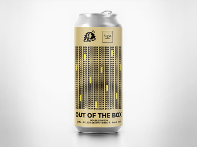 AF Brew x Ārpus Out of the Box afbrew beer can craft ddh ipa