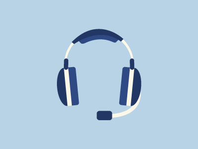 Headphones heaphones illustration