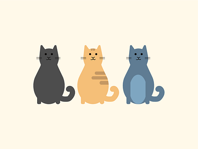 Three Cats cats