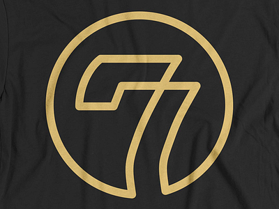 Sevens Tshirt 7 77 design identity logo seven shirt tshirt
