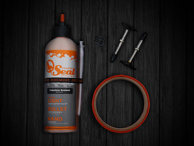 Orange Seal Cycling Photo Retouch marketing packaging photoshop product retouch