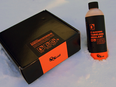 Orange Seal Packaging design label logo packaging design point of sale print