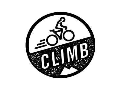 Climb Illustration bike climb cycling tour de france