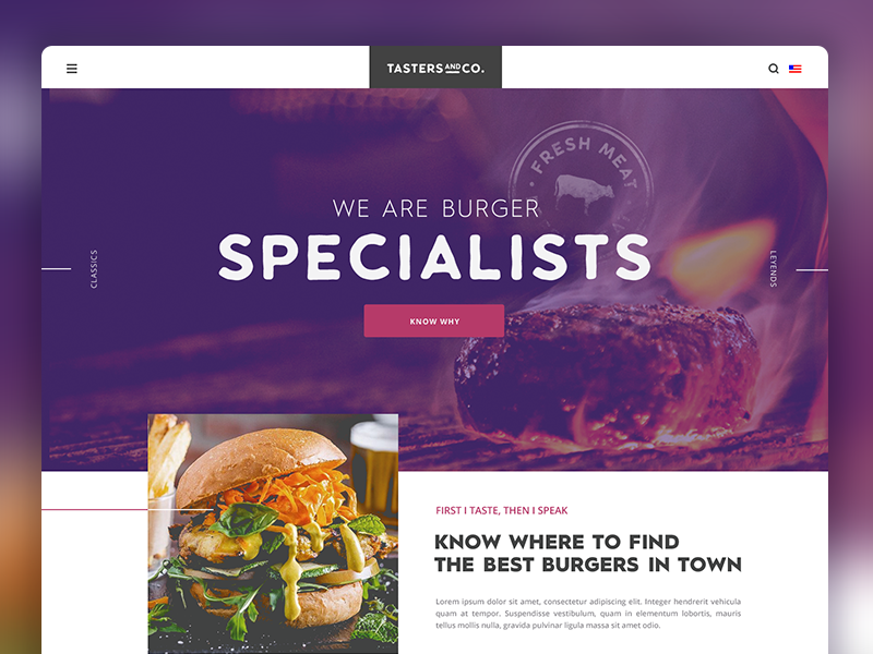 Tasters and Co. by David Rodríguez Arias on Dribbble