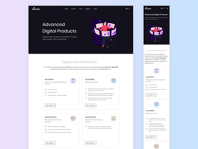 Product page design 2021 gradient interface minimal product page uidesign website website design