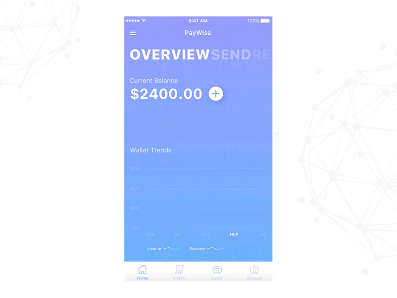 PayWise | iOS Wallet App