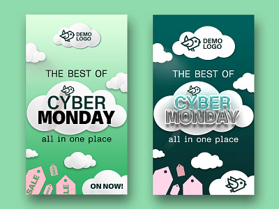 Cyber Monday Social Media Post banner branding design facebook post graphic design poster social media post