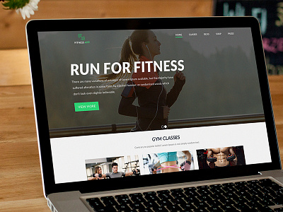 Fitness app app branding design flat illustration landing page logo type ui ux vector web