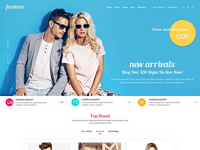 Fashion app branding design dribbble icon illustration landing page logo ui web