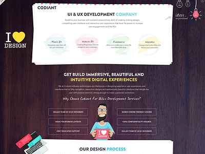 UI & UX development