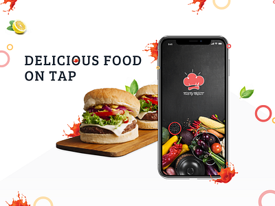 Tasty Treat app design food app food delivery app food ordering app on demand delivery app online food delivery app online food ordering online food ordering app recipe app