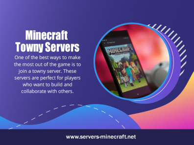 Minecraft Towny Servers by Minecraft Servers on Dribbble