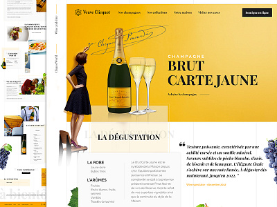 La Veuve Cliquot - Redesign 