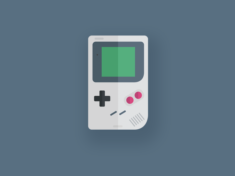 Game Boy by Jon Eckert on Dribbble