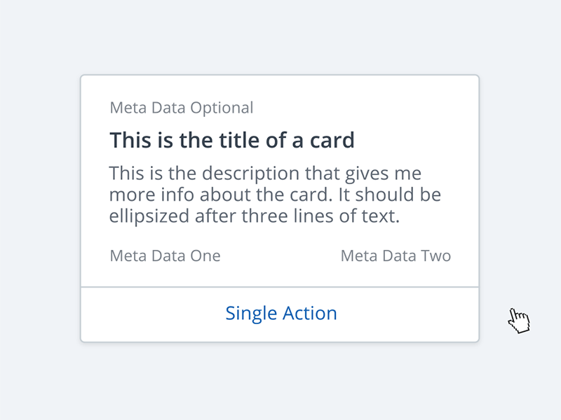Card Hover Interactions design system after effects animation ux ui interaction hover cards