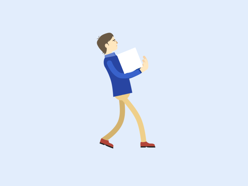 Walk Cycle Testing after effects ambassador animation gif illustrator walk cycle