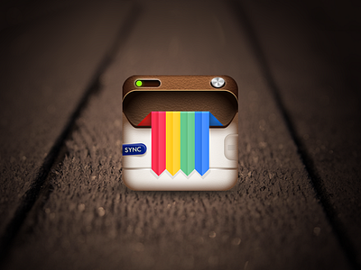 Instasync - final app icon app camera icon instagram instasync ios