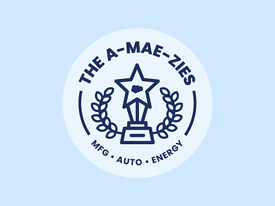 The a-MAE-zies Award Logo
