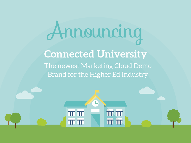 Animated Announcement Hero Graphic animated gif announcement clouds college connected university email design gif hero graphic school