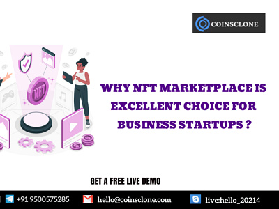 Why NFT Marketplace is an excellent choice for business startups nft clone nft marketplace clone script