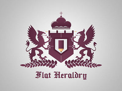 Flat Heraldry